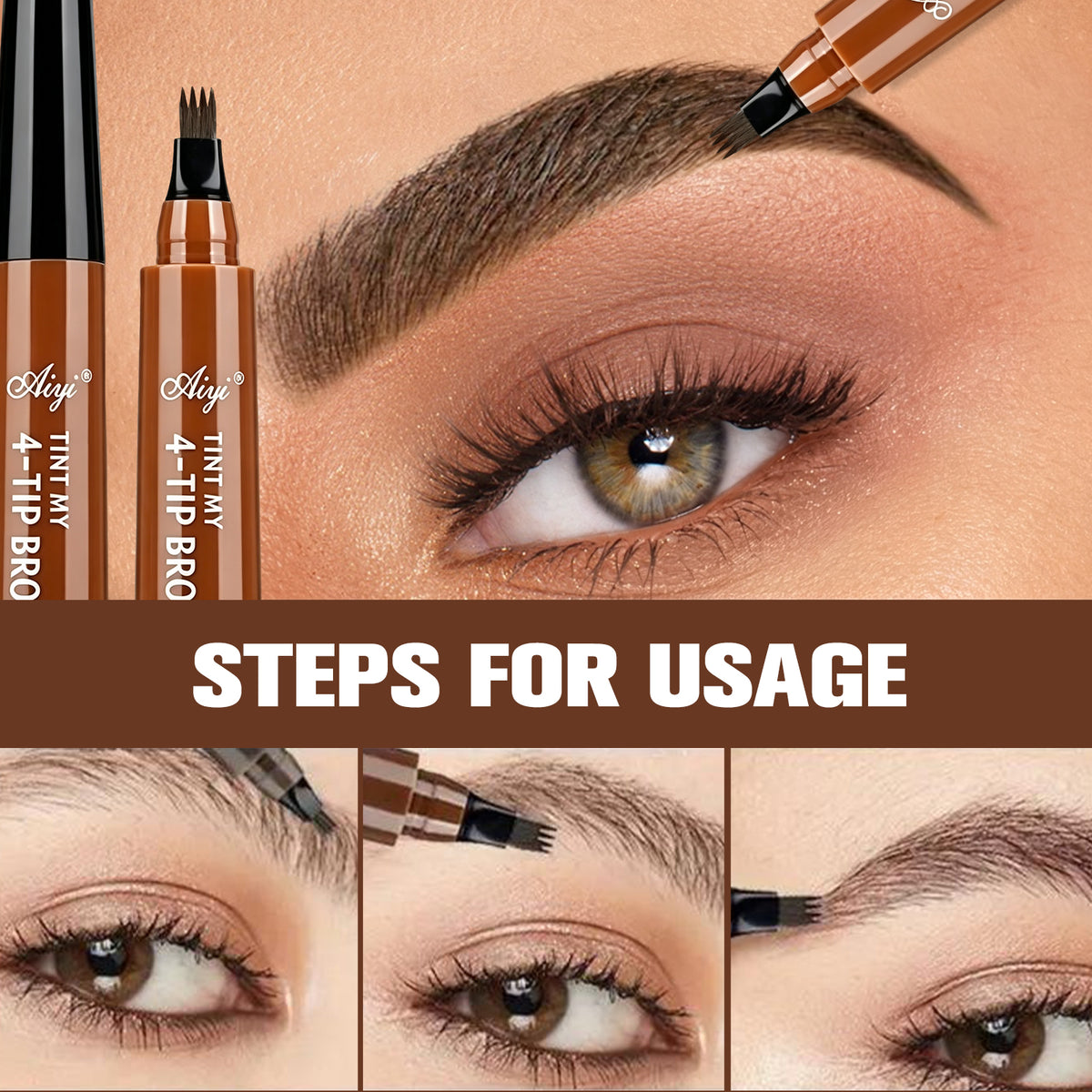 BrowWardrobe™ 5-Shade Microfork Brow Set