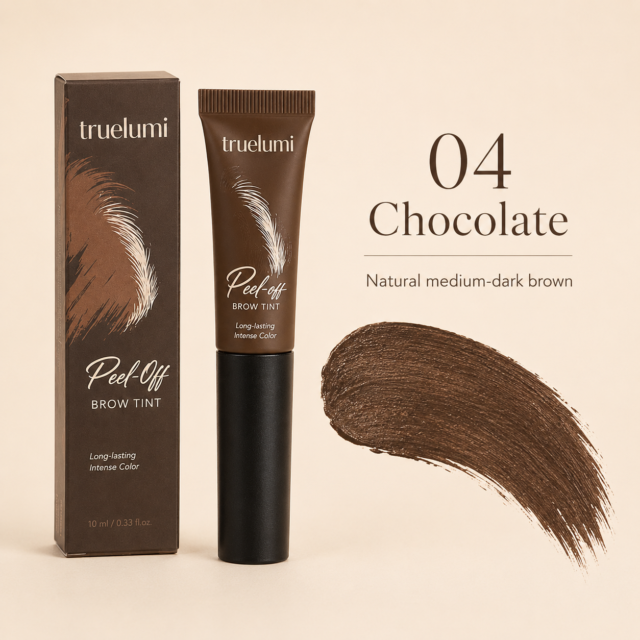 Truelumi Peel-Off Brow Tint – Fuller-Looking Brows in Minutes