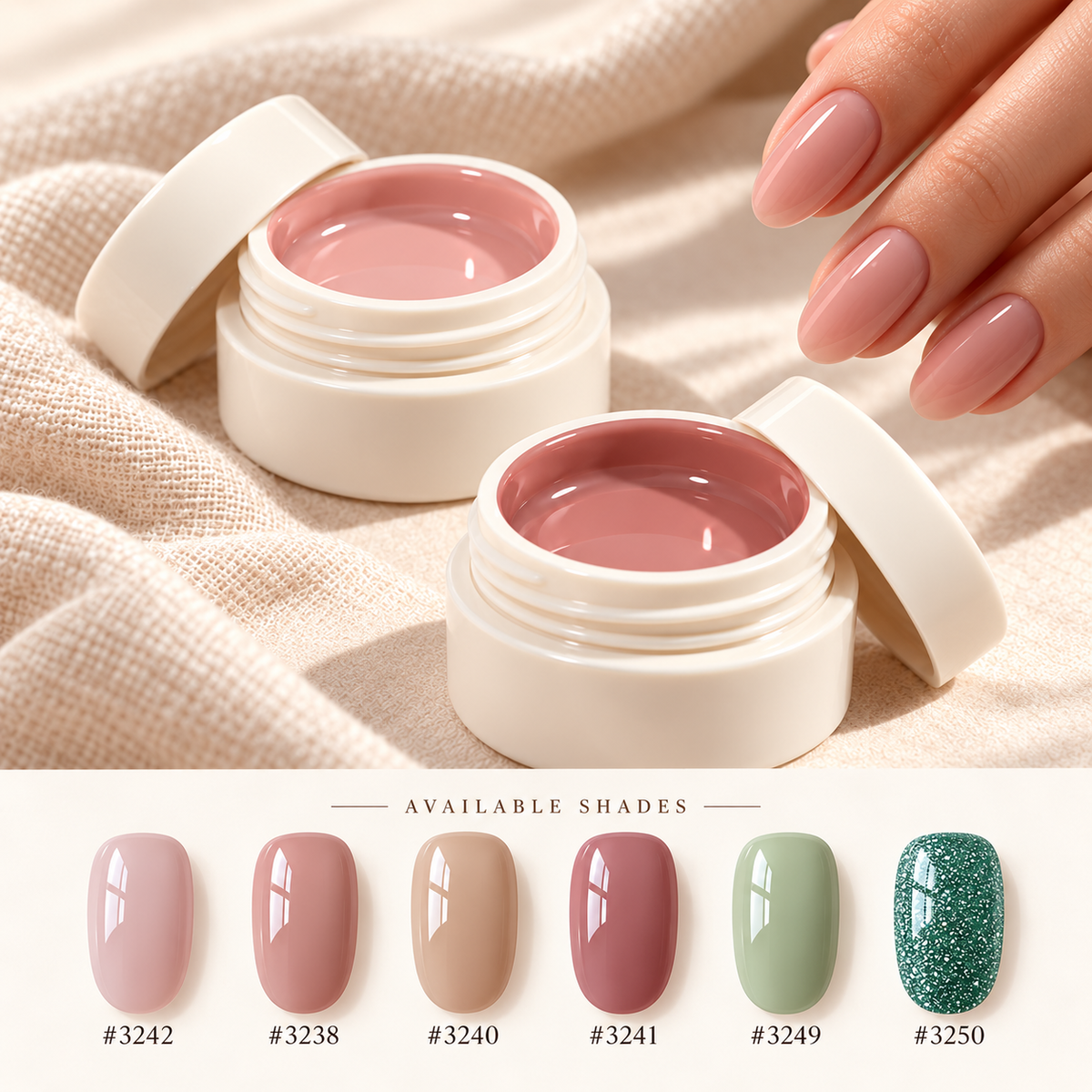 Natural Jelly Gel Nail Polish