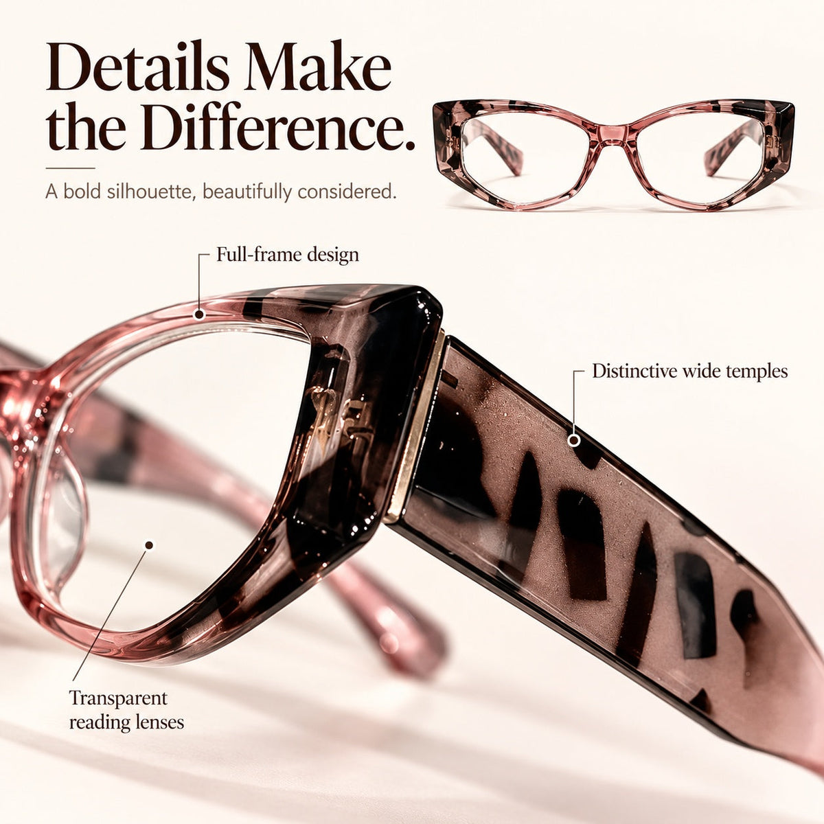 Bold Shape. Thoughtful Details.