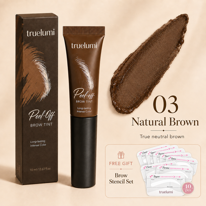Truelumi Peel-Off Brow Tint – Fuller-Looking Brows in Minutes