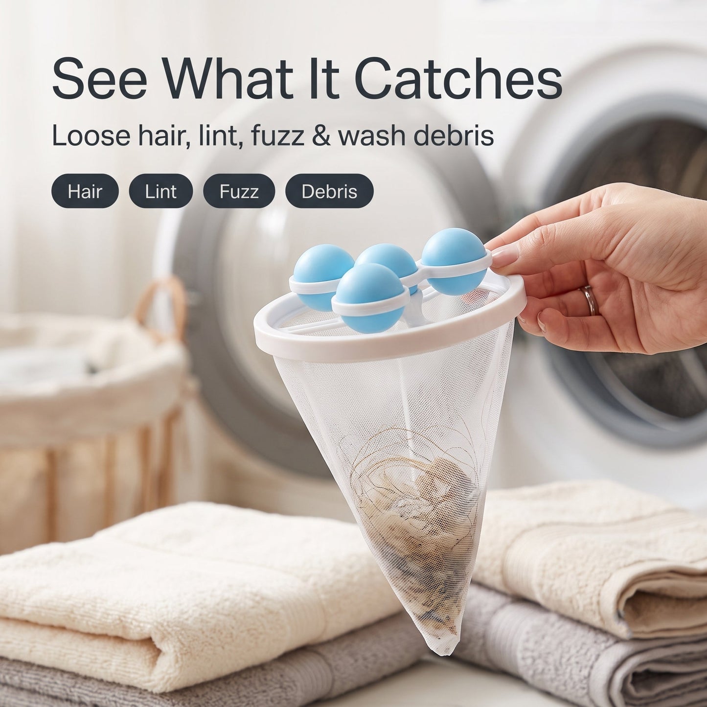 Floating Laundry Catcher Set