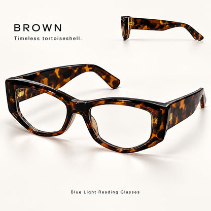 Women’s Square Blue Light Reading Glasses