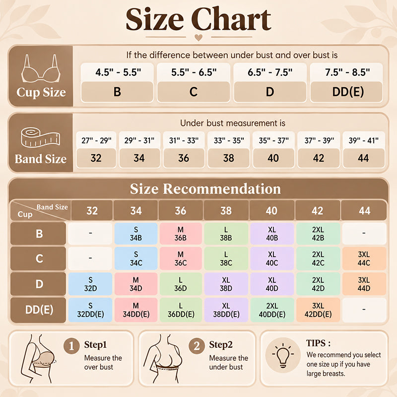 A better fit starts with your measurements.