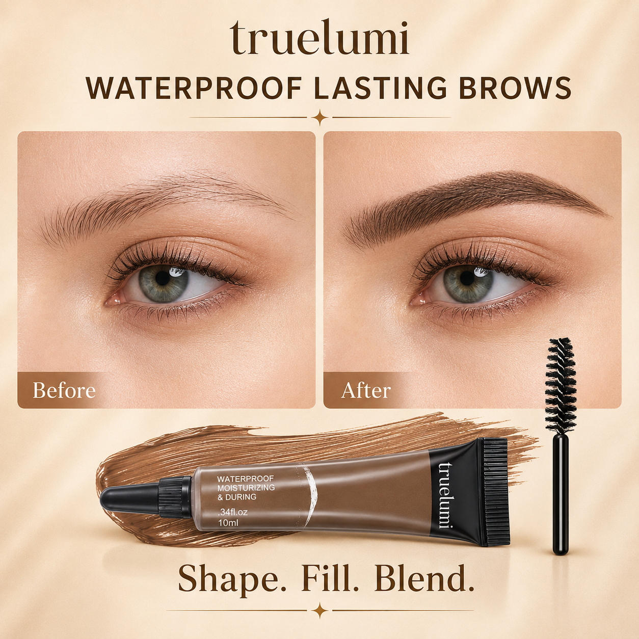 [TRUELUMI] Eyebrow kit for home and daily use
