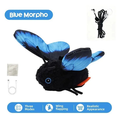 Interactive Fluttering Butterfly Cat Toy