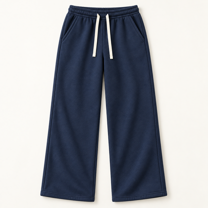 Women’s Fleece Wide-Leg Sweatpants