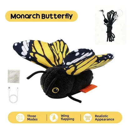 Interactive Fluttering Butterfly Cat Toy