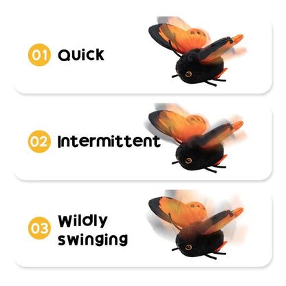 Interactive Fluttering Butterfly Cat Toy