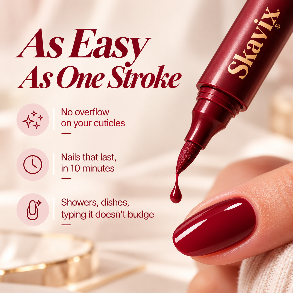 Nail Pen Set — 5 Signature Shades