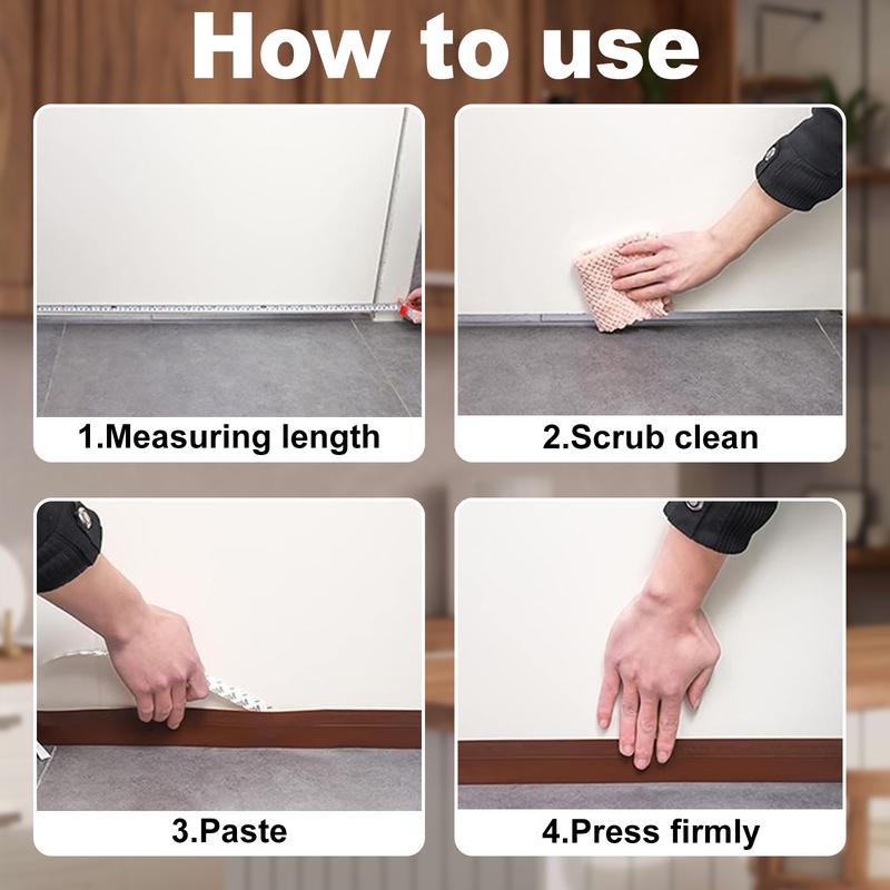 Flexible Self-Adhesive Tape for Easy Home Repairs – 196.9 Inches of Durable White Strip