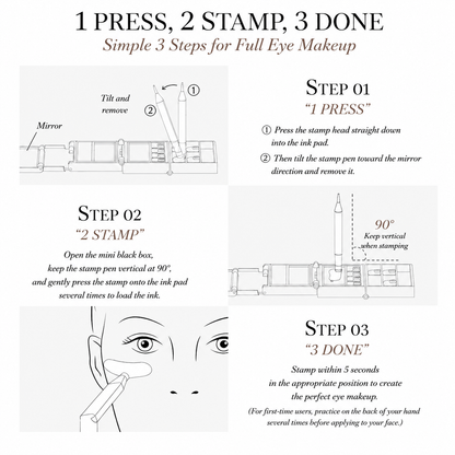 Lash & Liner Stamp Kit 3-in-1 Lower Lash & Eyeliner Stamp Kit