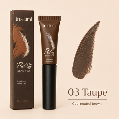 Truelumi Peel-Off Brow Tint – Fuller-Looking Brows in Minutes