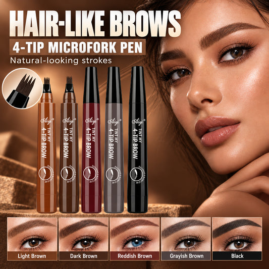 BrowWardrobe™ 5-Shade Microfork Brow Set
