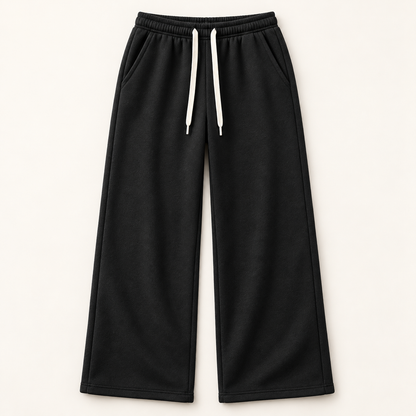 Women’s Fleece Wide-Leg Sweatpants