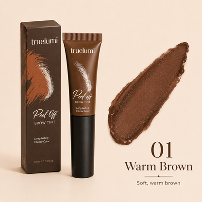 Truelumi Peel-Off Brow Tint – Fuller-Looking Brows in Minutes