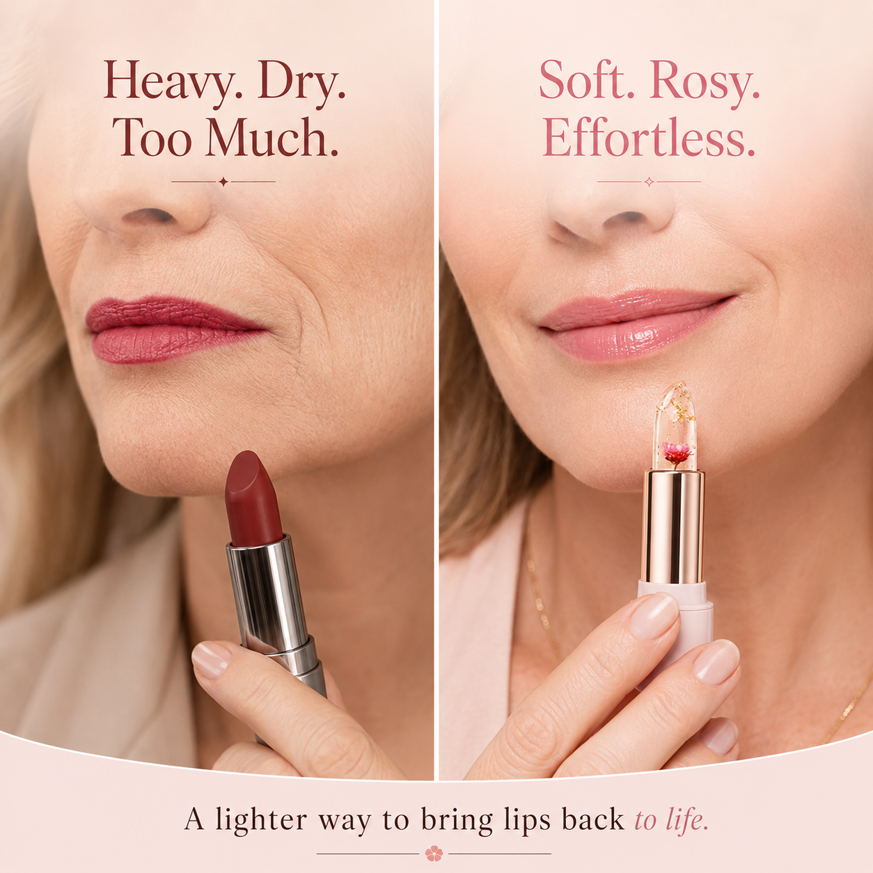 BloomKiss Color-Changing Lip Balm
