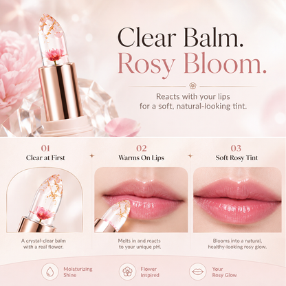 BloomKiss Color-Changing Lip Balm