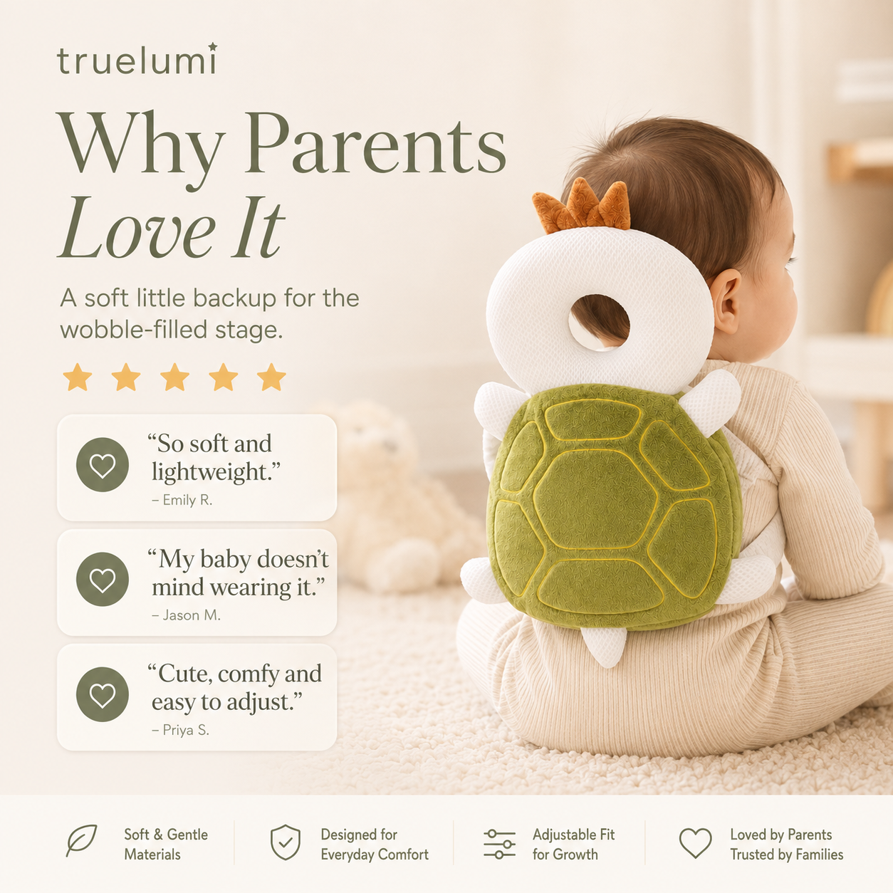 Truelumi Baby Head Protector