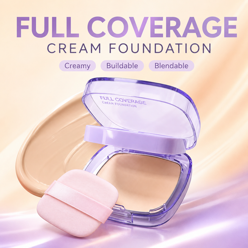 Skin-Perfecting Full Coverage Cream Foundation