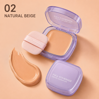 Skin-Perfecting Full Coverage Cream Foundation