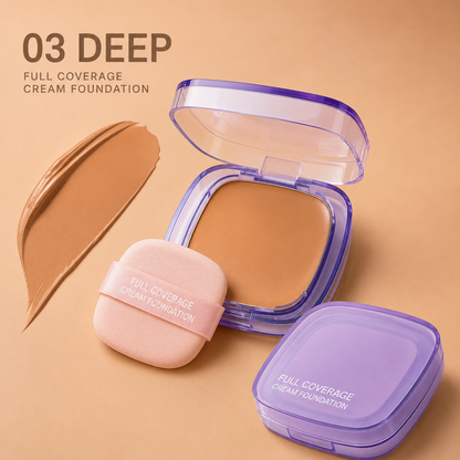Skin-Perfecting Full Coverage Cream Foundation
