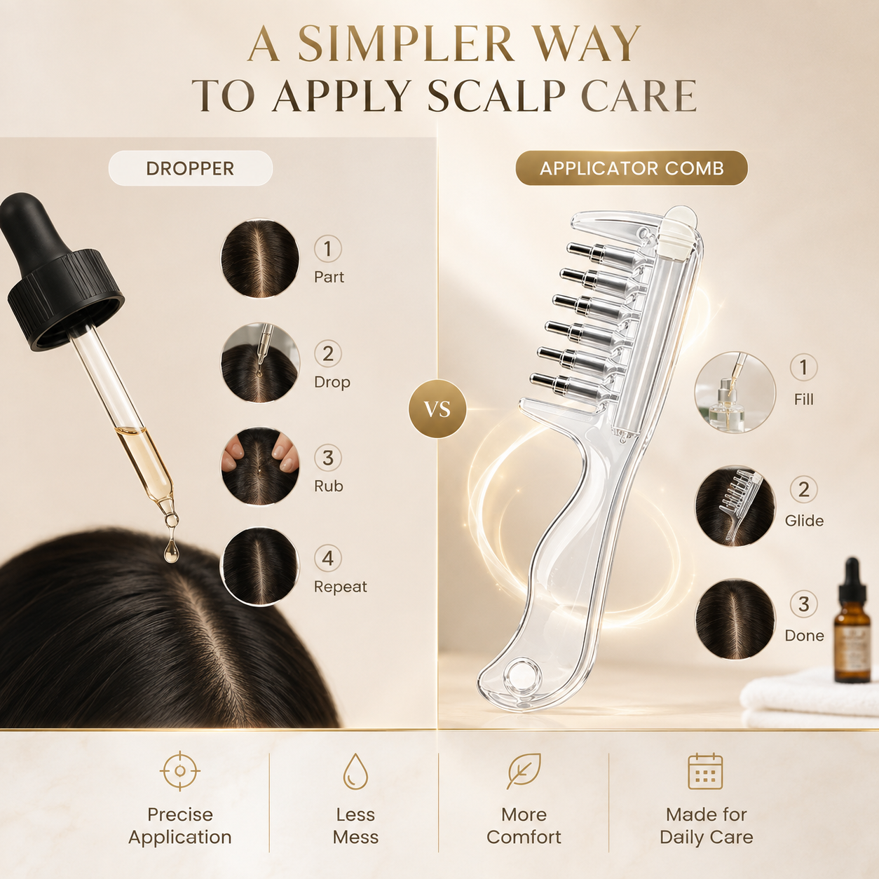 TRUELUMI™ Scalp Care Applicator Duo