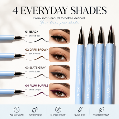 No-Smudge Waterproof Eyeliner Pen
