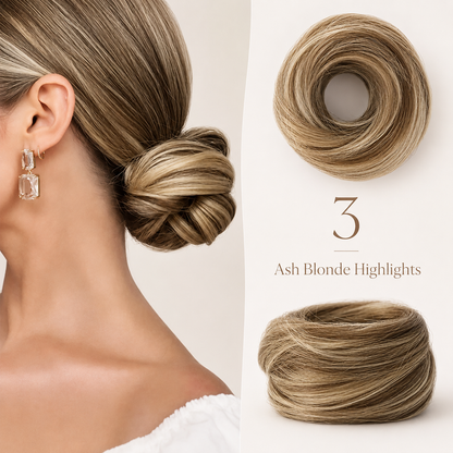 Messy Bun Hair Piece Scrunchie for Instant Volume