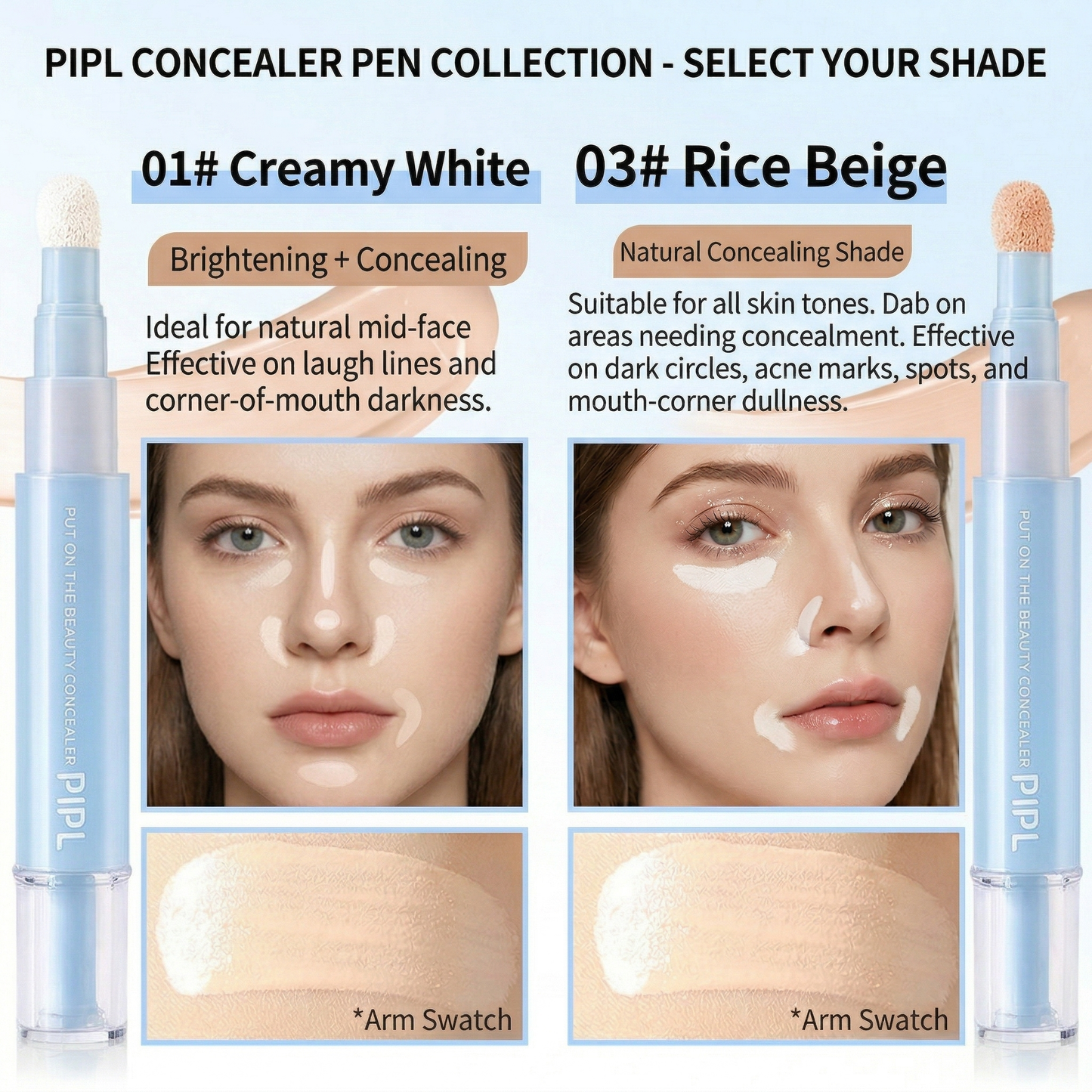 💝 TODAY ONLY — 50% OFF 💝Concealer Pen – Brightening, Correcting & Long-Lasting