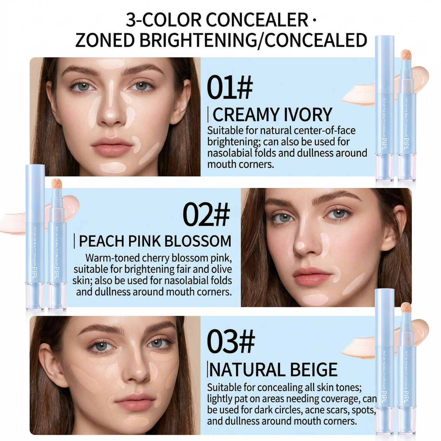 💝 TODAY ONLY — 50% OFF 💝Concealer Pen – Brightening, Correcting & Long-Lasting