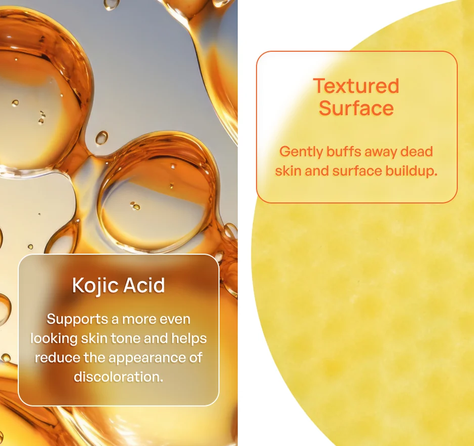 Truelumi Turmeric + Kojic Brightening Cleansing Pads