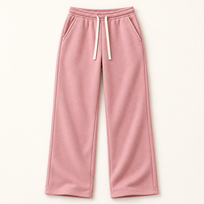 Women’s Fleece Wide-Leg Sweatpants