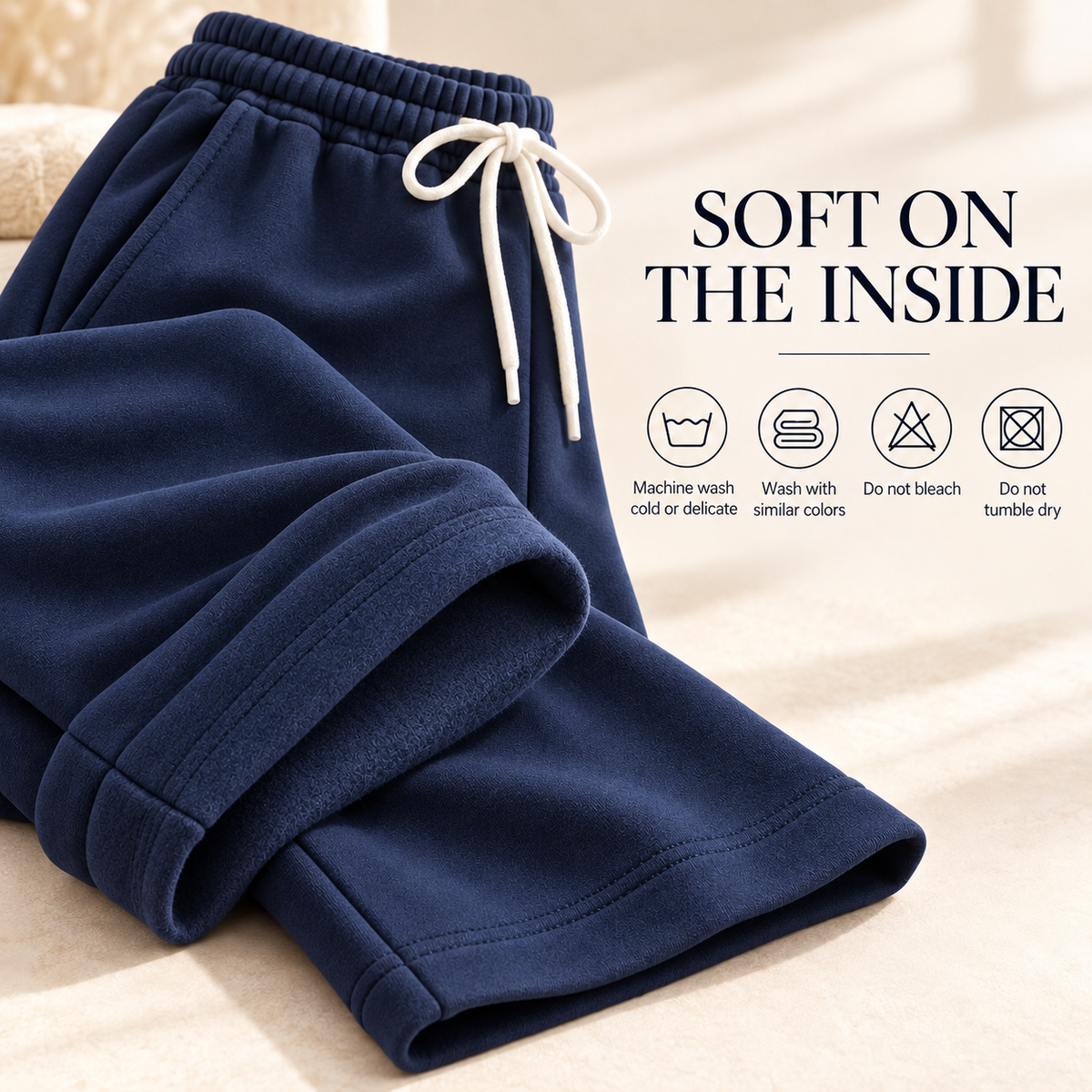 Women’s Fleece Wide-Leg Sweatpants