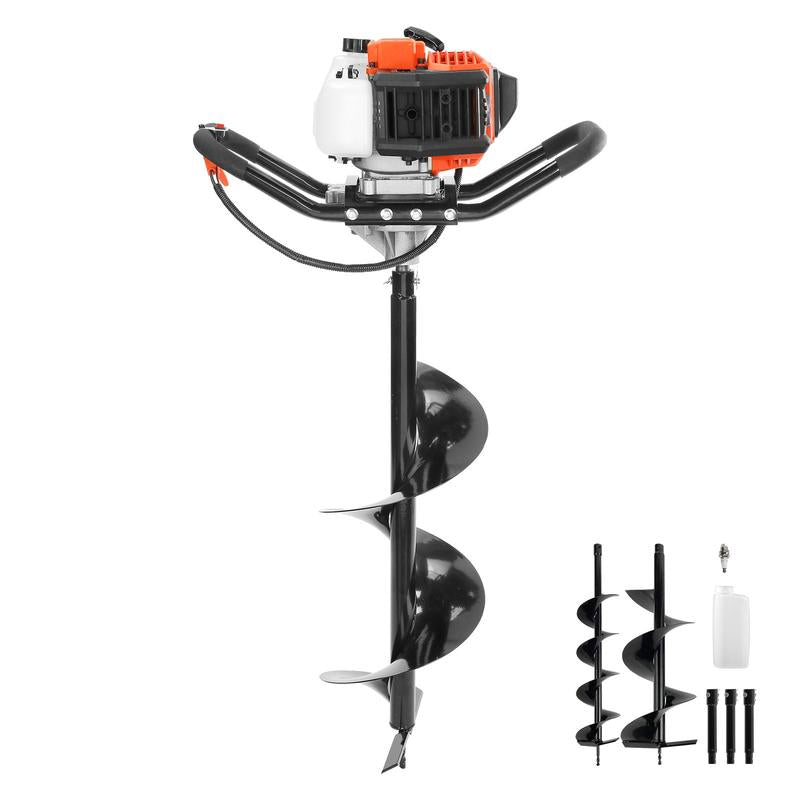 Heavy-Duty Manual Spiral Auger — Fast Planting Holes, Clean Soil Break-Up