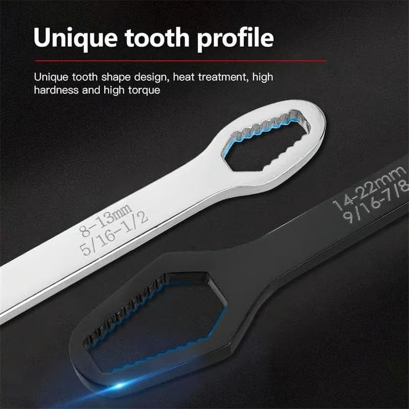 8-22mm Universal Torx Wrench | Self-Tightening & Non-Slip