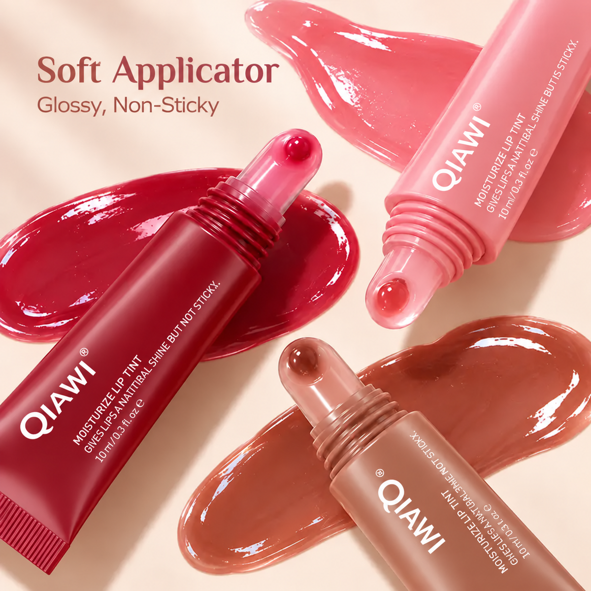 Hydrating Glossy Lip Tint Set – 5 Shades
