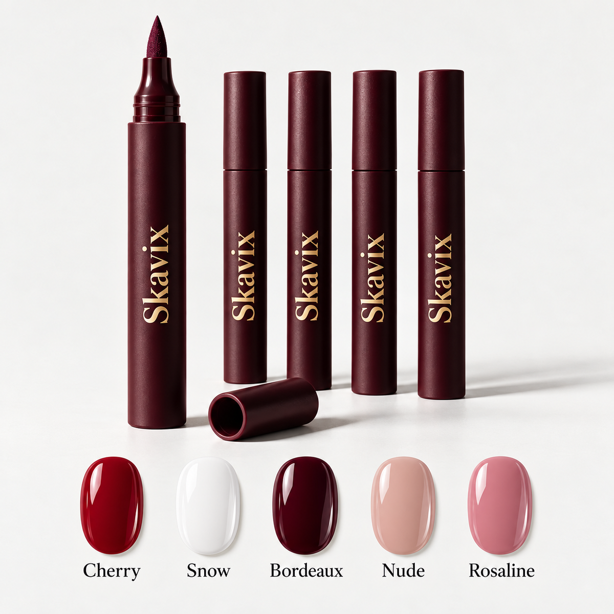 Nail Pen Set — 5 Signature Shades 🔥