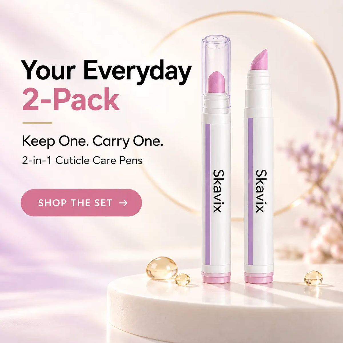 2-in-1 Cuticle Care Pen
