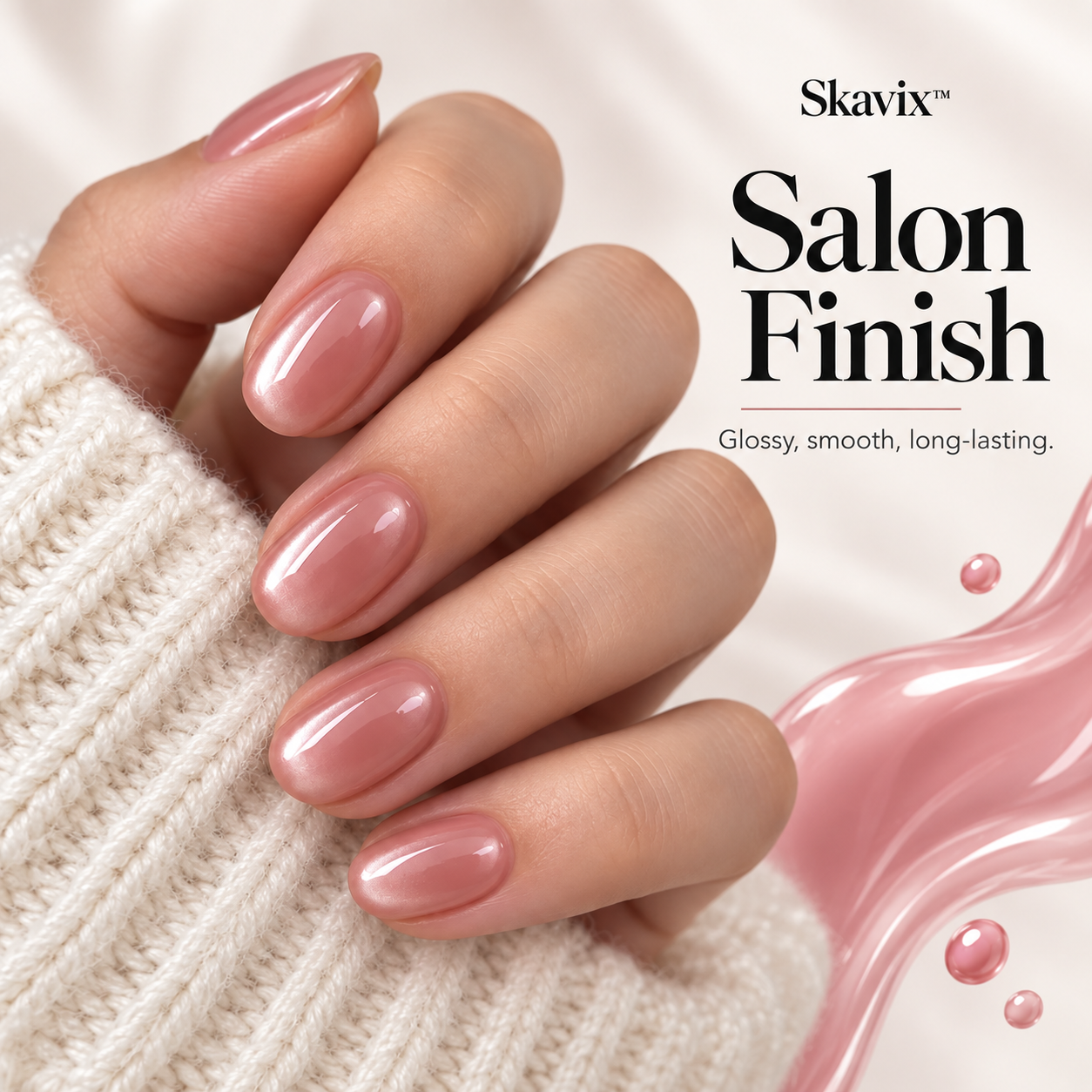 Glossy Skavix salon finish