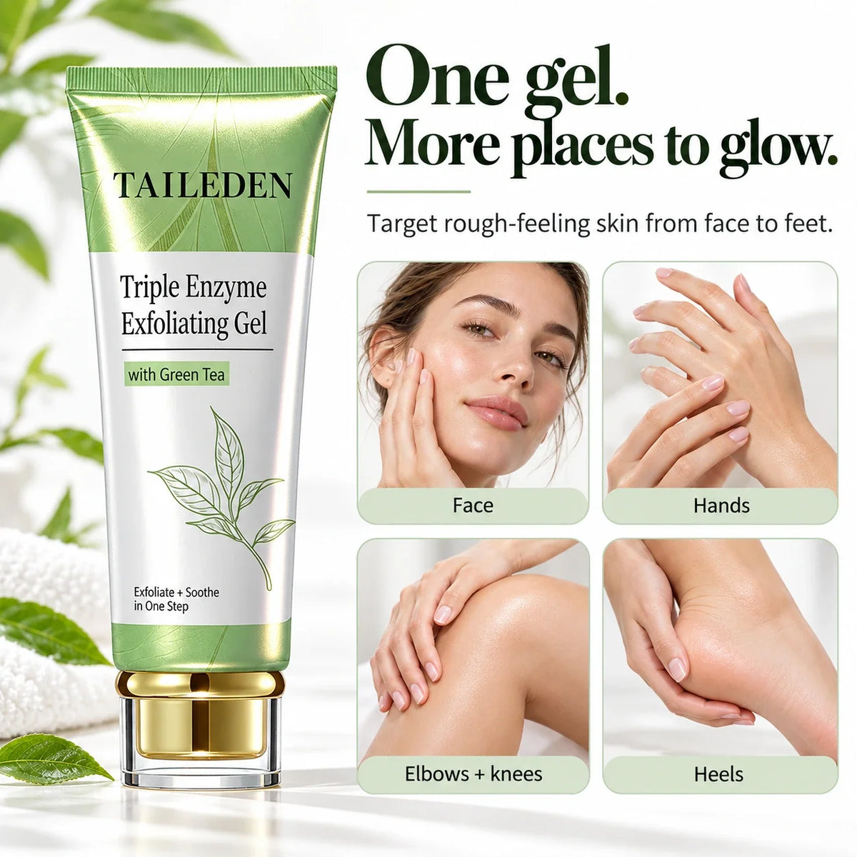 Green Tea Triple Enzyme Exfoliating Gel